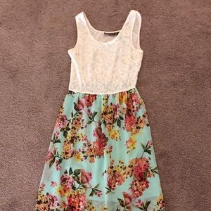 Summer flowy maxi dress